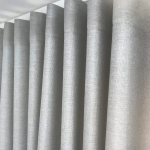 Wave Style Curtains Grey