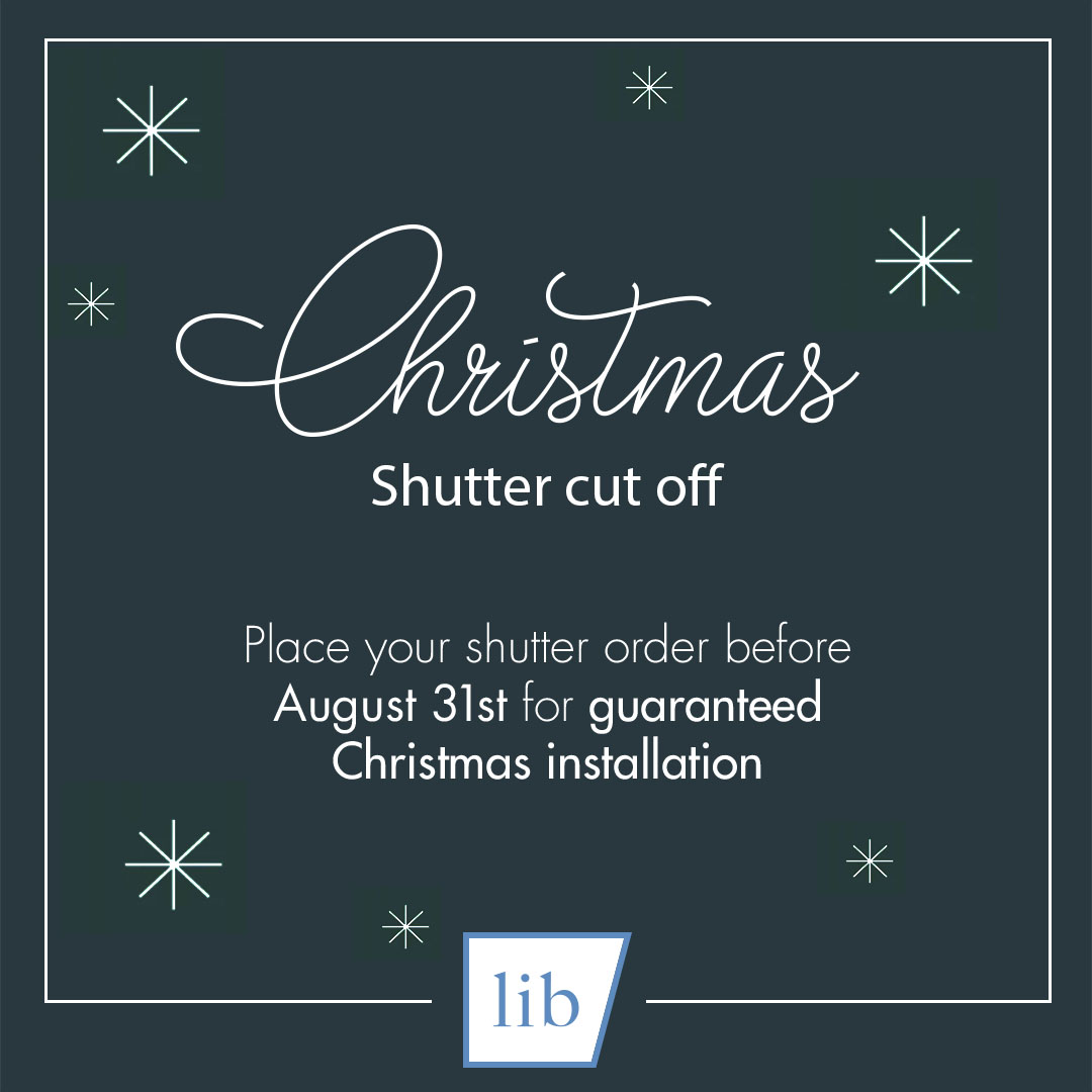 Last days for shutter orders